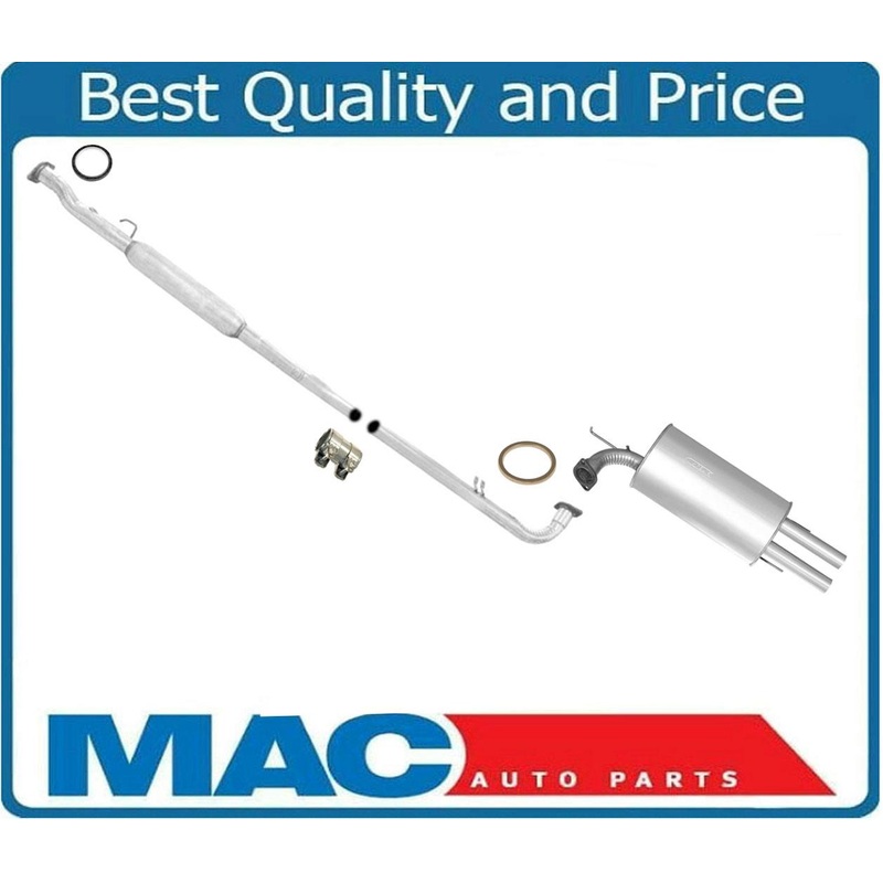 Fits 1995-1996 Lexus ES300 3.0L V6 Middle Resonator & Muffler Exhaust System