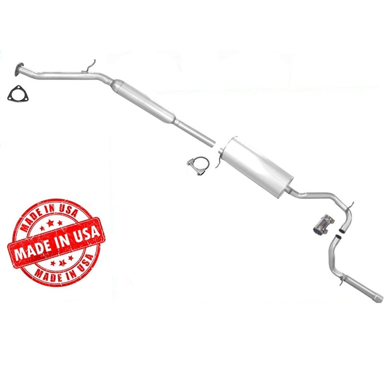 Fits 99-04 Honda Odyssey 3.5L Muffler Exhaust Pipe System Made In USA