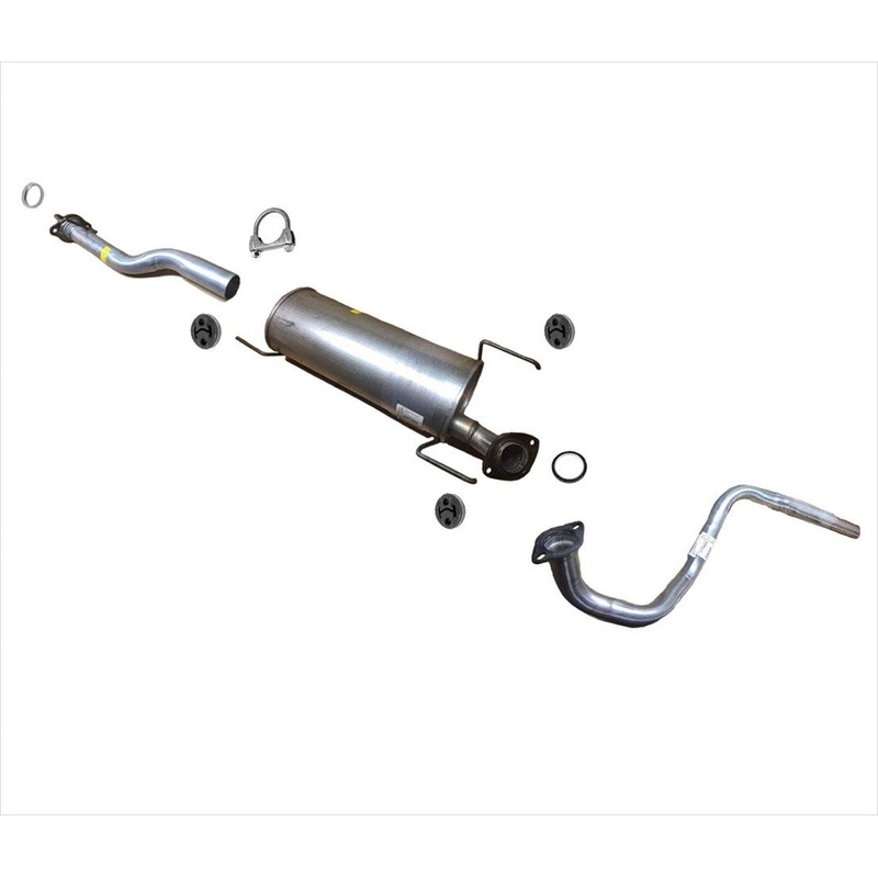 Fits For 2010-2017 Toyota 4 Runner 4.0L Muffler Tail Pipe Gasket Exhaust System