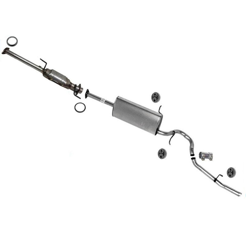 For 1996-1998 Tracker 4 Door Muffler Exhaust System Catalytic Converter