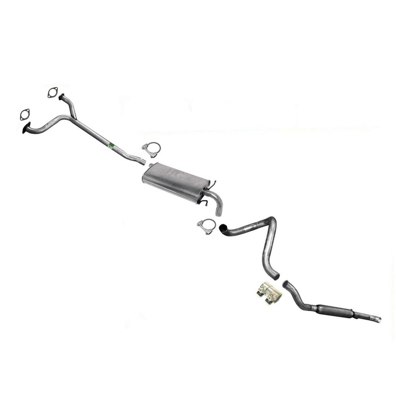 For 1998 1999 2000 2001 2002 Lincoln Town Car Muffler Exhaust System Y Pipe