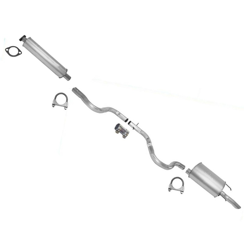 For 2003 2004 2005 Chevrolet Impala 3.4L & 3.8L Muffler Tail Pipe Exhaust System