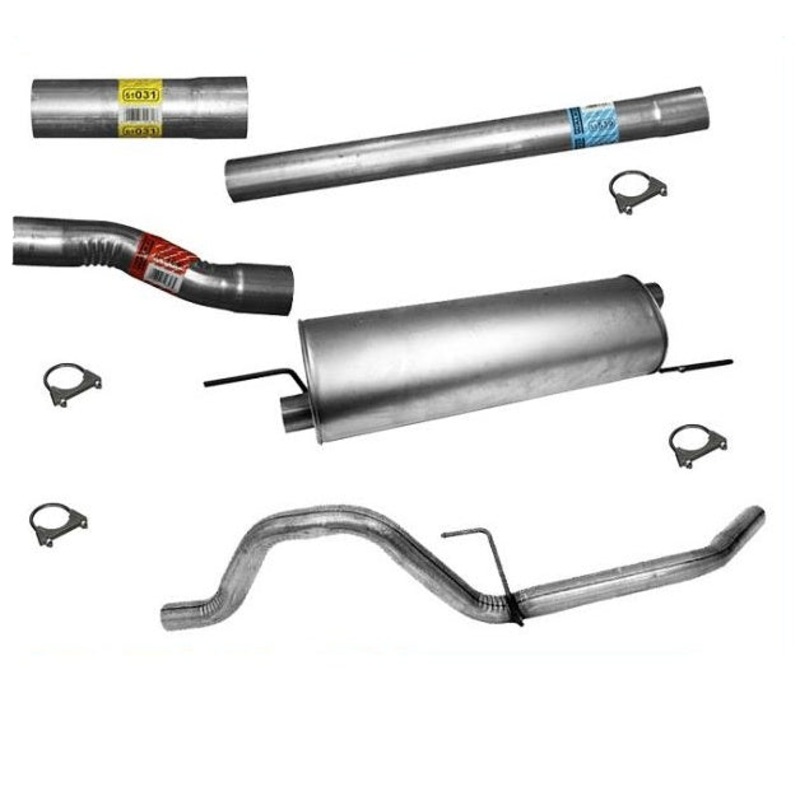 for 2005 2006 2007 2008 Ford F150 4.2 Muffler Tail Pipe w 126" & 145" Wheelbase
