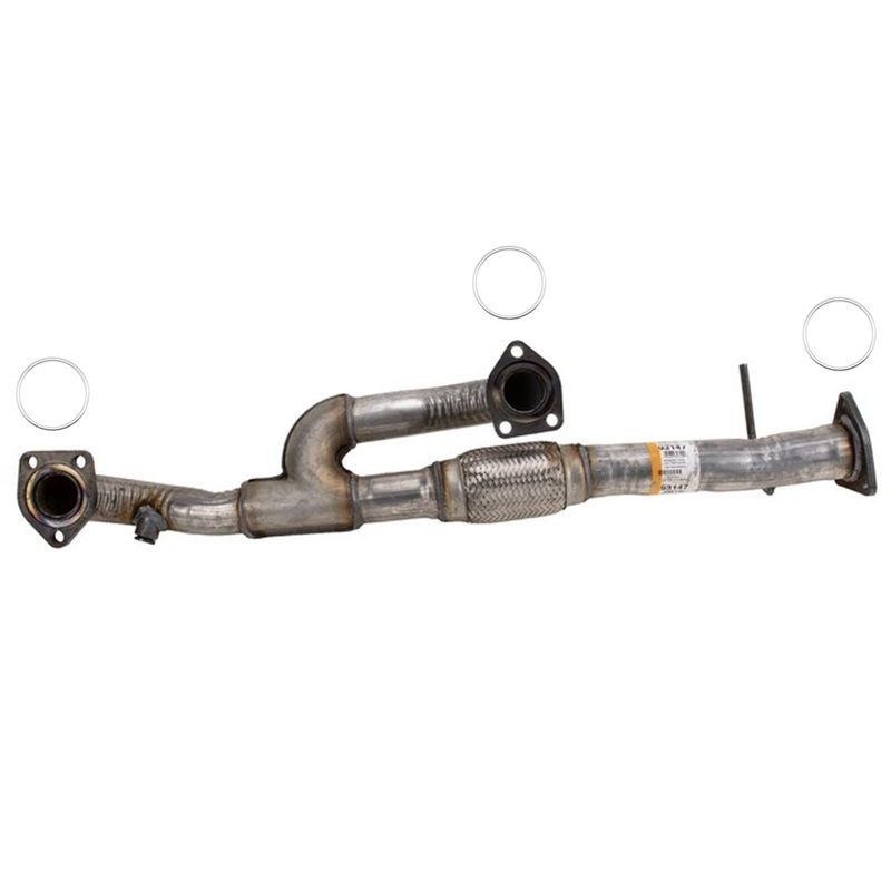 Front Engine Y Flex Pipe Gaskets for Acura RDX 2013 2014 2015 2016 2017 2018