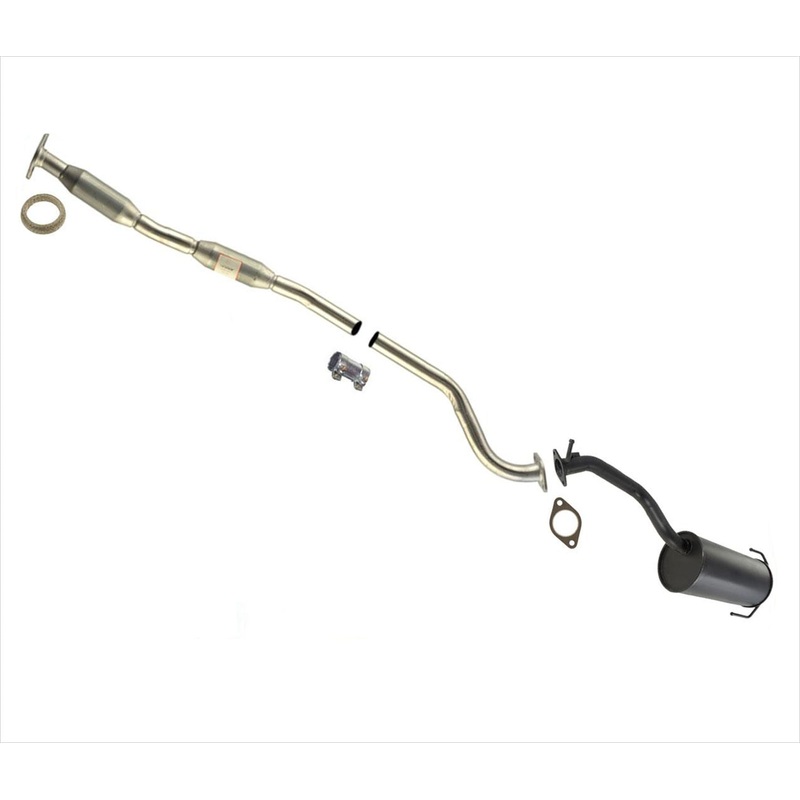 Middle Resonator & Muffler For Subaru Outback Wagon 2.5L 2000 2001 2002 2003