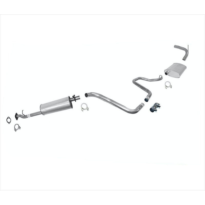 Muffler Exhaust System for Chevrolet Base Malibu 3.5L 04-06 / Will Not Fit MAXX