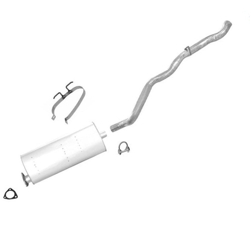 Muffler Exhaust System Tail Pipe for 1995-1999 Chevy S10 Blazer GMC Jimmy 4 Dr