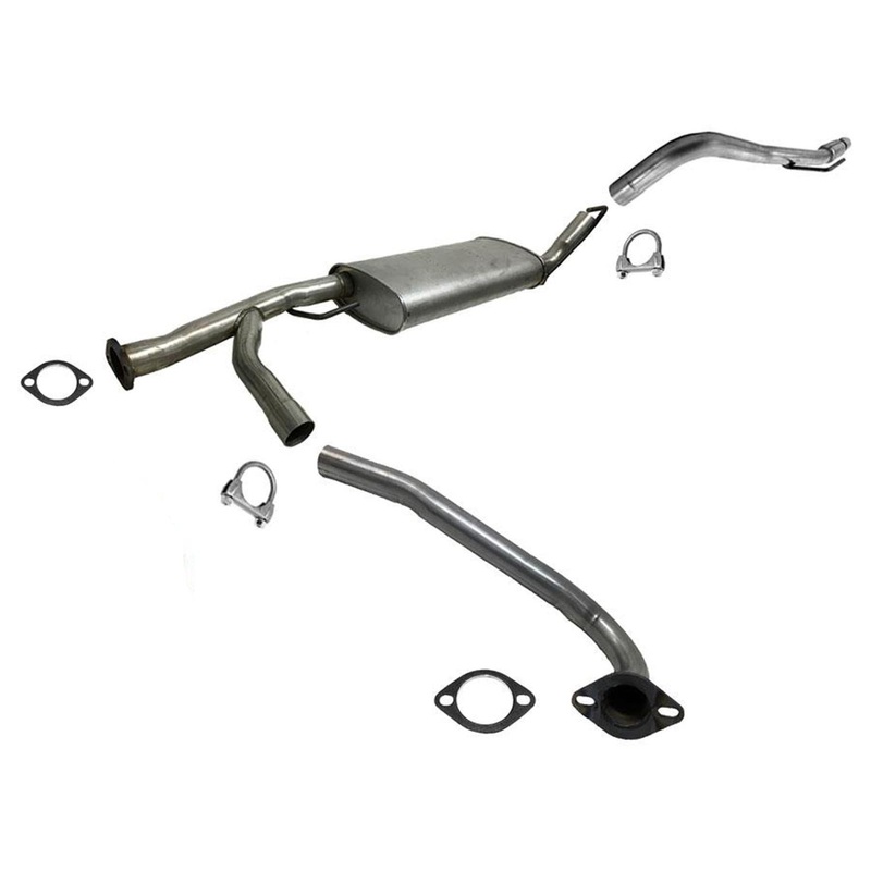 Rear Muffler Tail Pipe Exhaust System for Nissan Xterra 2005 2006 2009 2010 2015