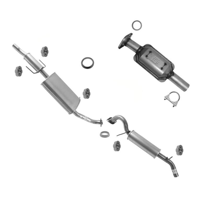 Converter Muffler Assembly Tail Pipe For Ford Escape 2009 10 2012 V6 3.0L Engine