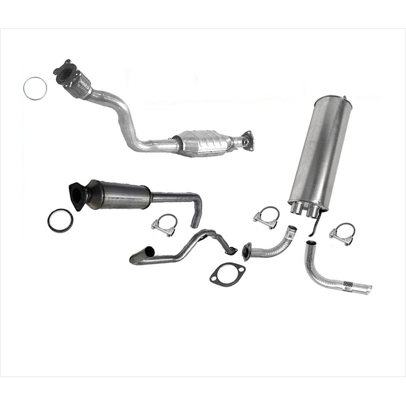 Eng Flex Pipe Converter Muffler Exhaust Pipe System For 97-98 GM Malibu 2.4L