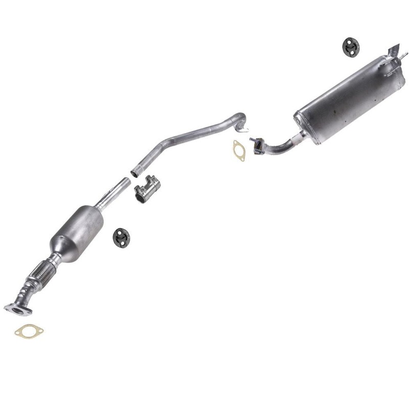Exhaust System Extension Pipe Muffler 2010-2011 for KIA Soul 1.6L Base Hatchback