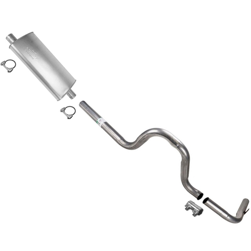 For 1987 1990 1991 W150 D150 V8 Pick Up 115 Wheel Base Muffler Tail Pipe Exhaust