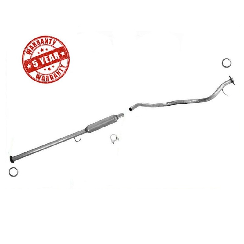 for 1997-2001 Honda CRV CR-V Front Resonator Pipe Rear Extension Pipe 2pc