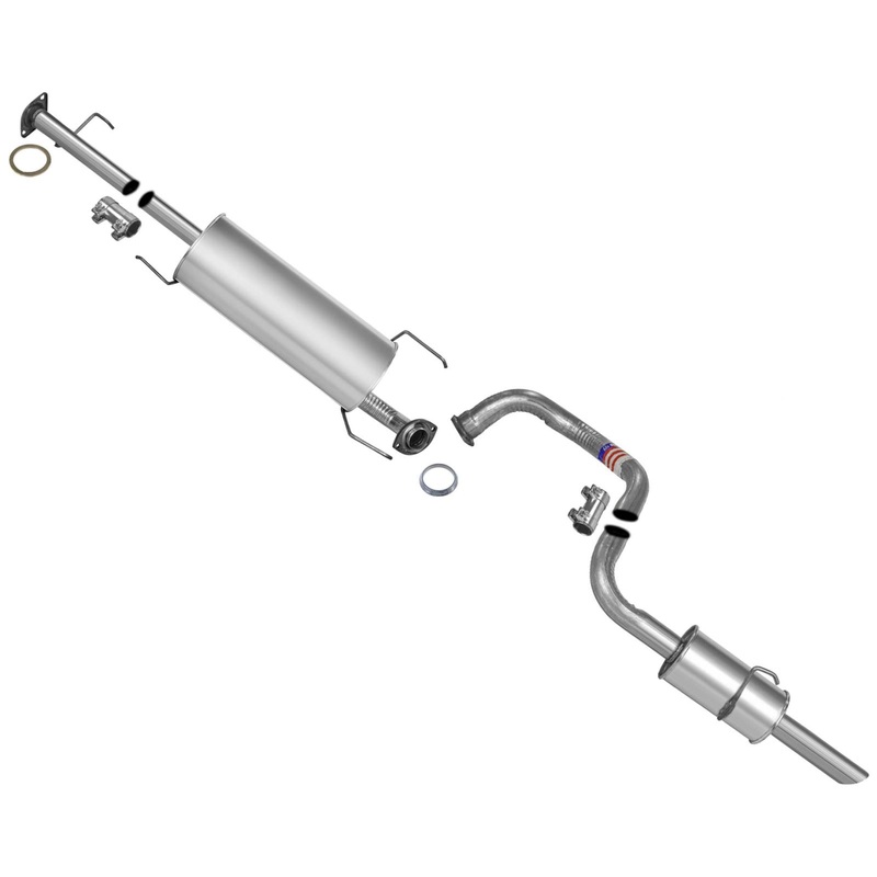 For 2003-2004 Toyota 4Runner 4.7L Muffler Exhaust System Made in USA