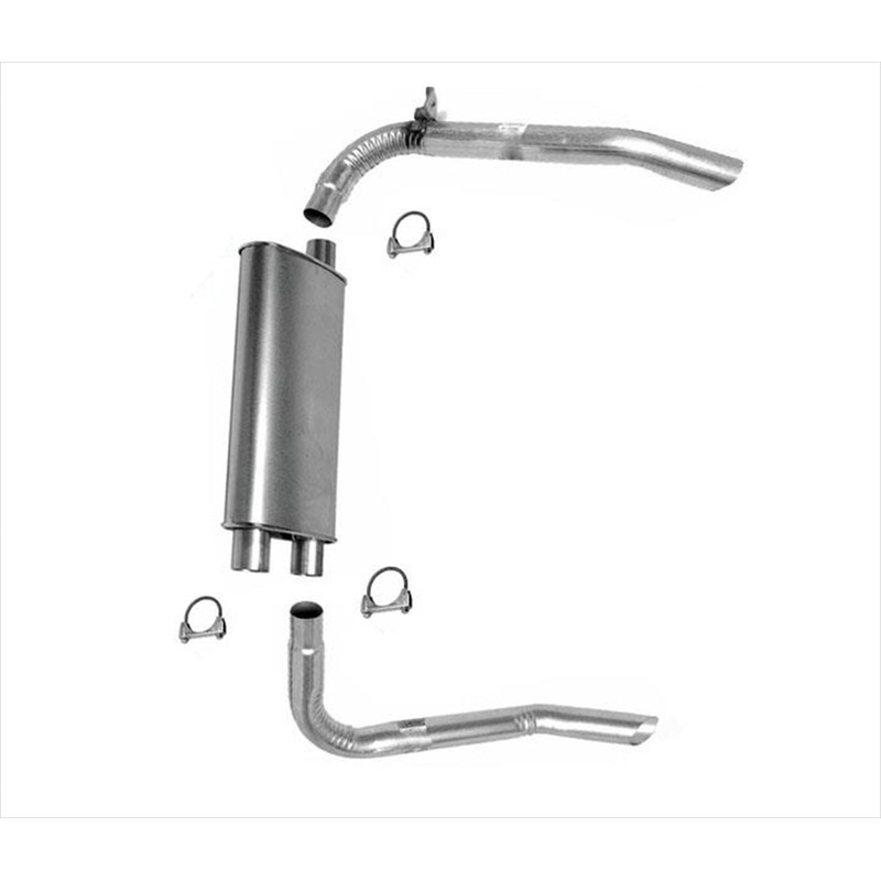 For GM Firebird Camaro 2.8L 3.1L Dual rear Muffler With Tail Pipes Made in USA