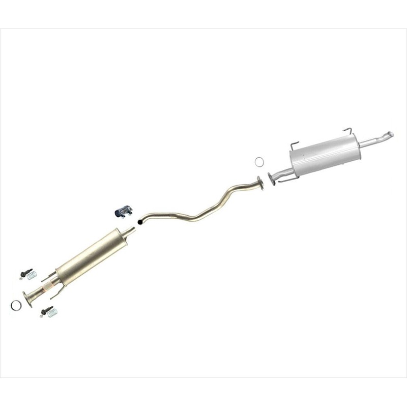 Middle and Rear Exhaust Pipe Muffler New For Nissan Versa Hatchback 2007-2011