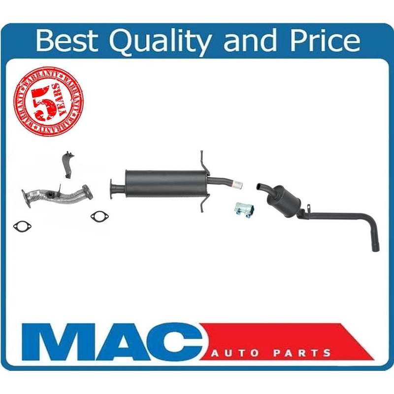 Middle Muffler & Tail Pipe for Nissan Pick Up 4X4 2.4L with 104" WB 1996-1997