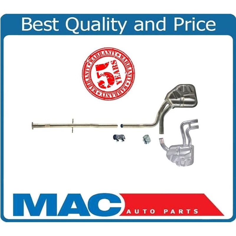 Middle Resonator and Mufflers For Mini Cooper S Supercharged 02 to 07/04