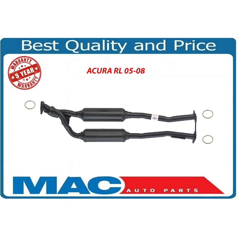 Middle Resonator Pipe Fits Acura RL 05-08 3.5L V6 REF# 234223