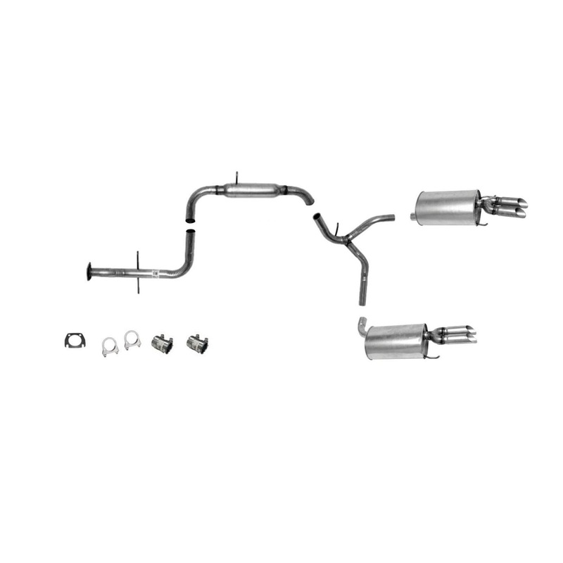 Monte Carlo 96-98 3.4L 99 3.8L Lumina 99 3.4L & 96-98 3.8L Dual Muffler Exhaust