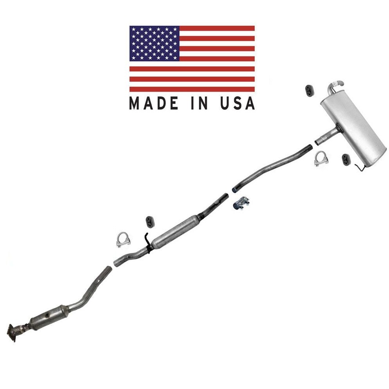 Muffler Exhaust System Converters 2007-2011 for Dodge Caliber Front Wheel Drive