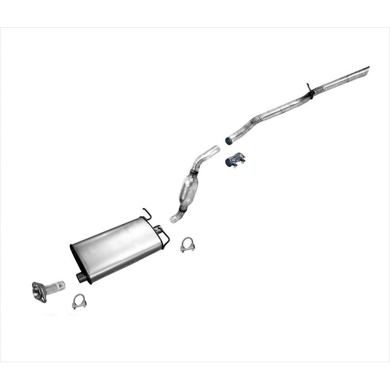 Muffler Exhaust System for Ford Explorer 2 Door Sport VIN (E) 00 - 12/02/02