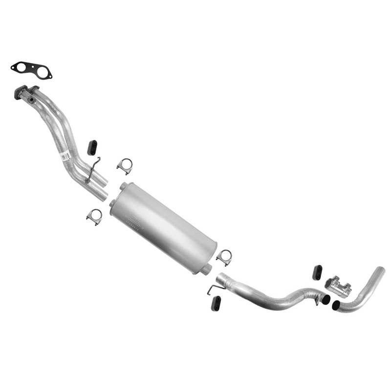 Muffler Tail Pipe Exhaust for Chevrolet Tahoe 1996-2000 4Door 4 Wheel Drive 5.7L