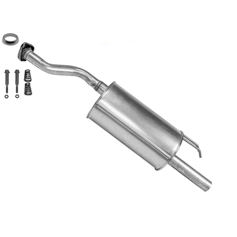 Rear Muffler For 2006 2008 2011 Honda Si 2.0L / 2 Door Coupe REF# 18307-SVB-A02