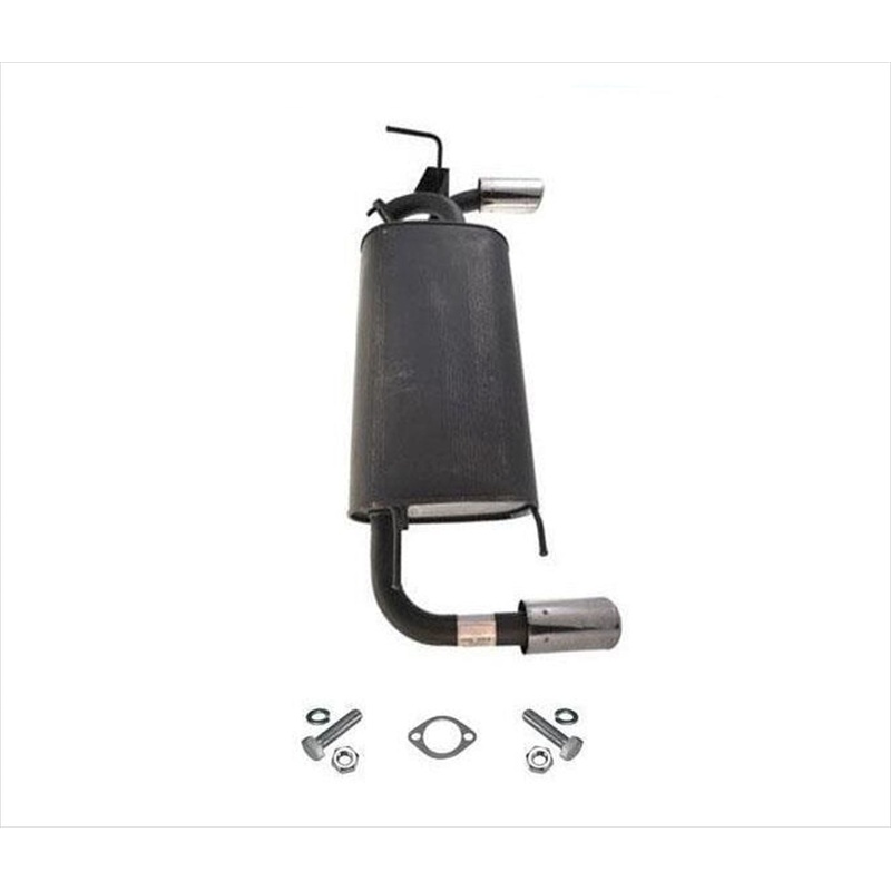 Rear Muffler With Dual Chrome Tips Will Fit 2003-2007 Nissan Murano 3.5L