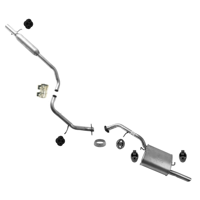 Resonator Extension Pipe Muffler For 2006 07 08 2015 Mazda 5 Automatic Transmis