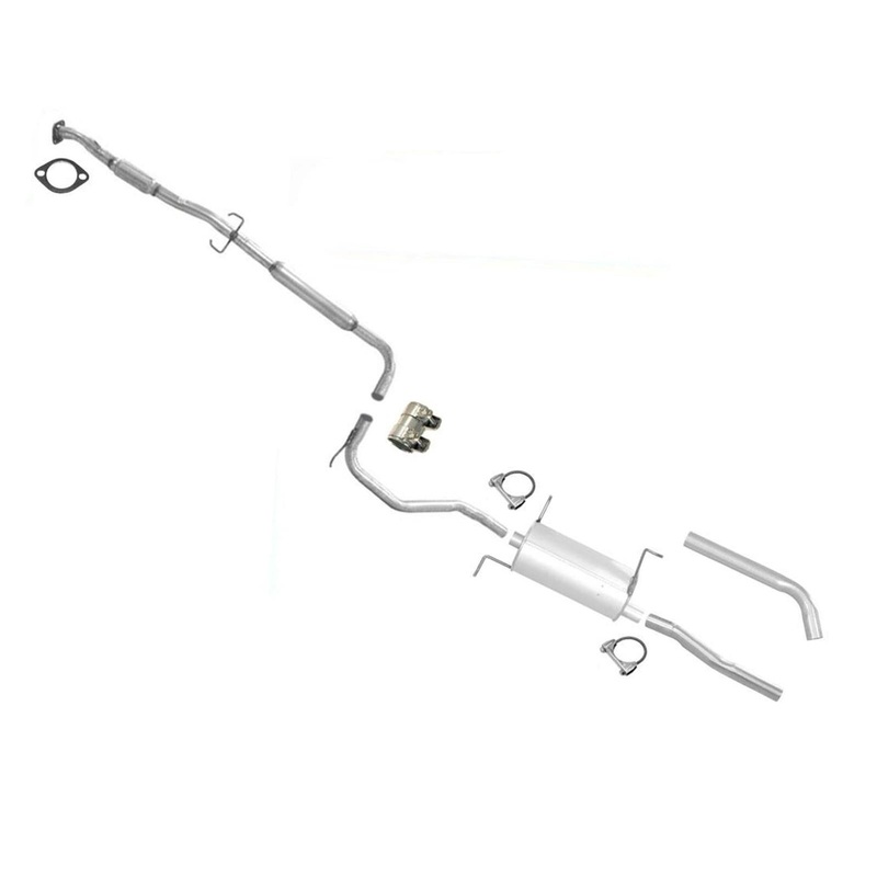 Resonator & Muffler Exhaust System Fits Ford Escort for Mercury Tracer 2.0 98-03