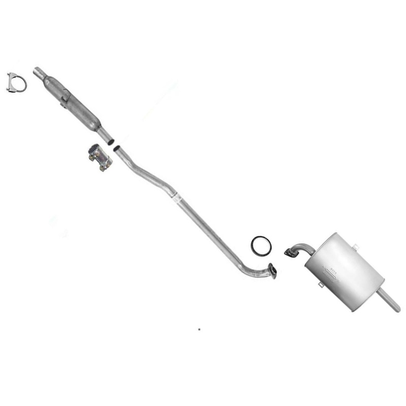 Resonator Pipe Muffler Exhaust Sys for Toyota Corolla 1.8L 1998 2000 2001 2002