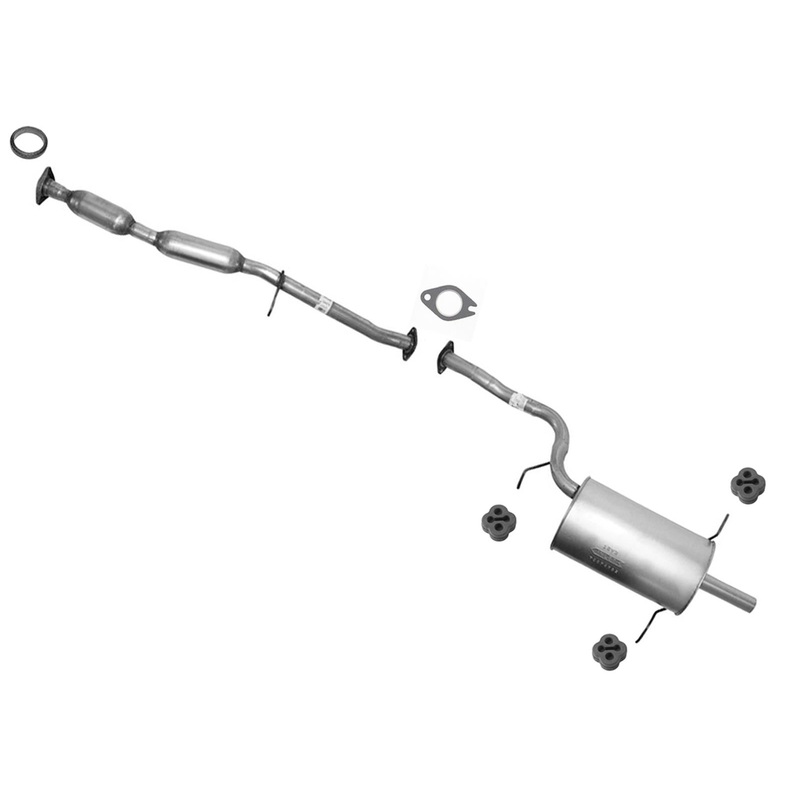 Resonator Pipe & Rear Muffler For Subaru Forester X & XS 2003 2002 2005