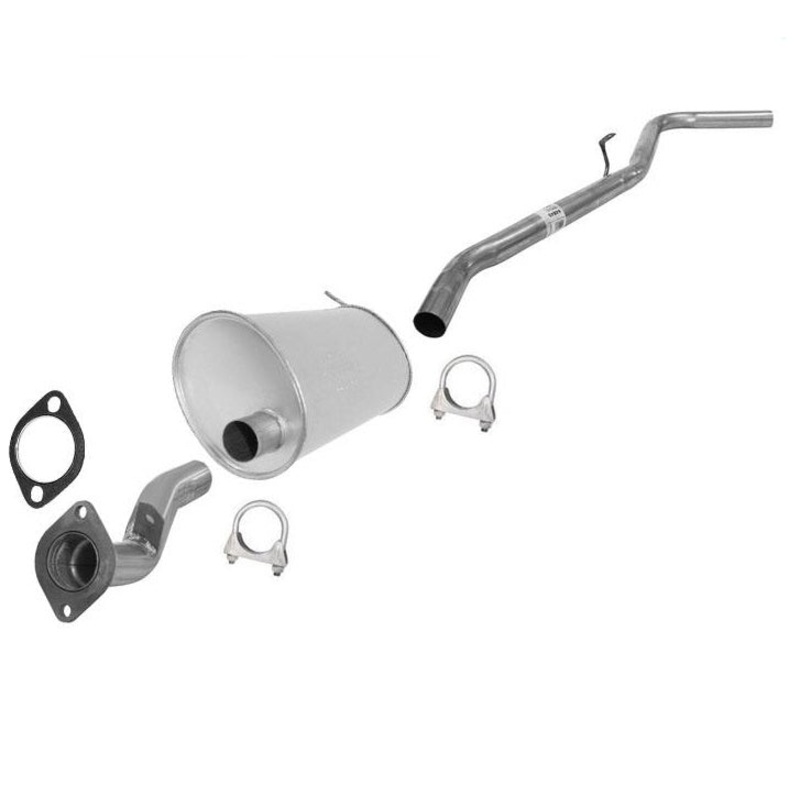 100% New Made in USA Muffler Exhaust with Tail Pipe for Nissan Xterra 3.3L 00-02