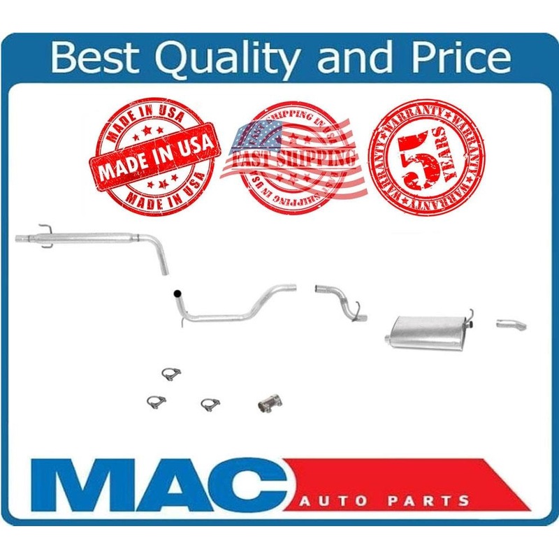 1996-1999 Ford Taurus Mercury Sable 3.0L SOHC Eng Muffler Exhaust Pipe System