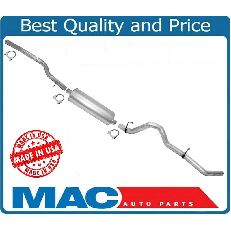 2004 Dodge Dakota Regular Cab 112 Inch W/B V6 & V8 Muffler Exhaust Pipe System