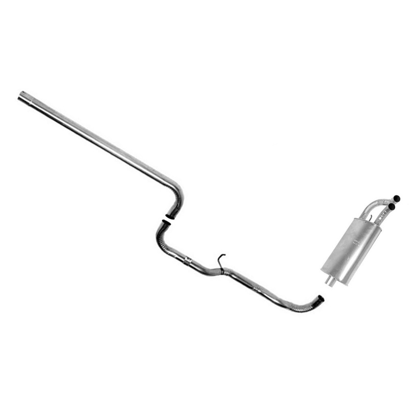 95-99 Dodge Neon SOHC & DOHC Dual Outlet Muffler Exhaust Pipe System