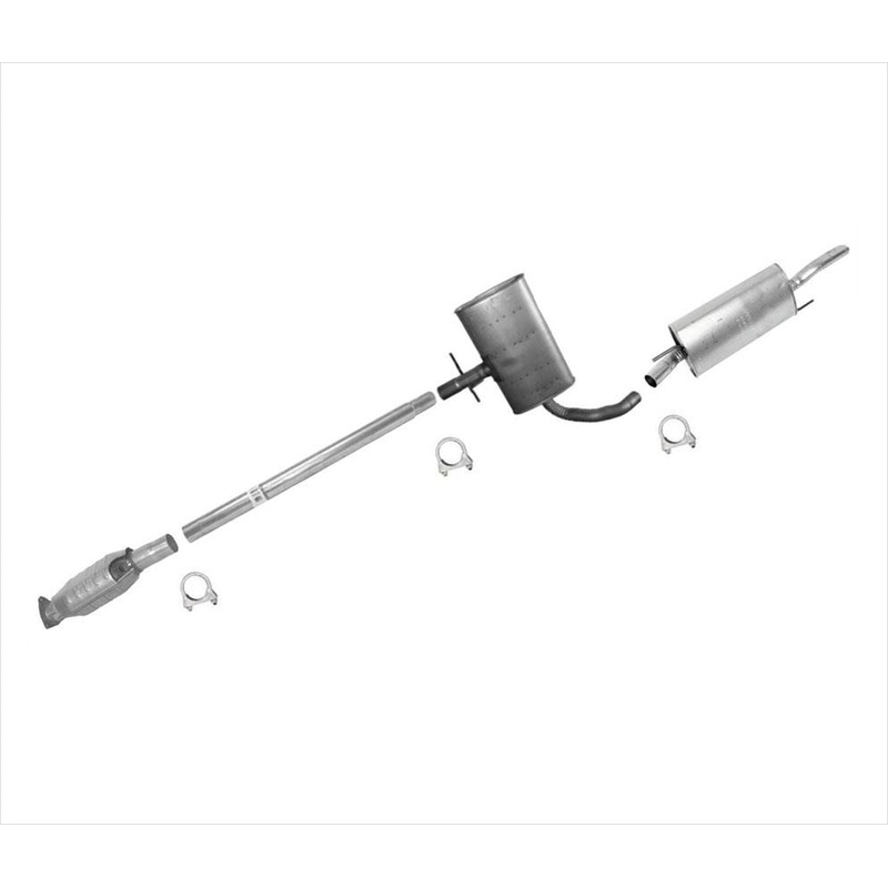Exhaust System for Volkswagen Cabrio 2.0L ABA Engine Code 1996-2002