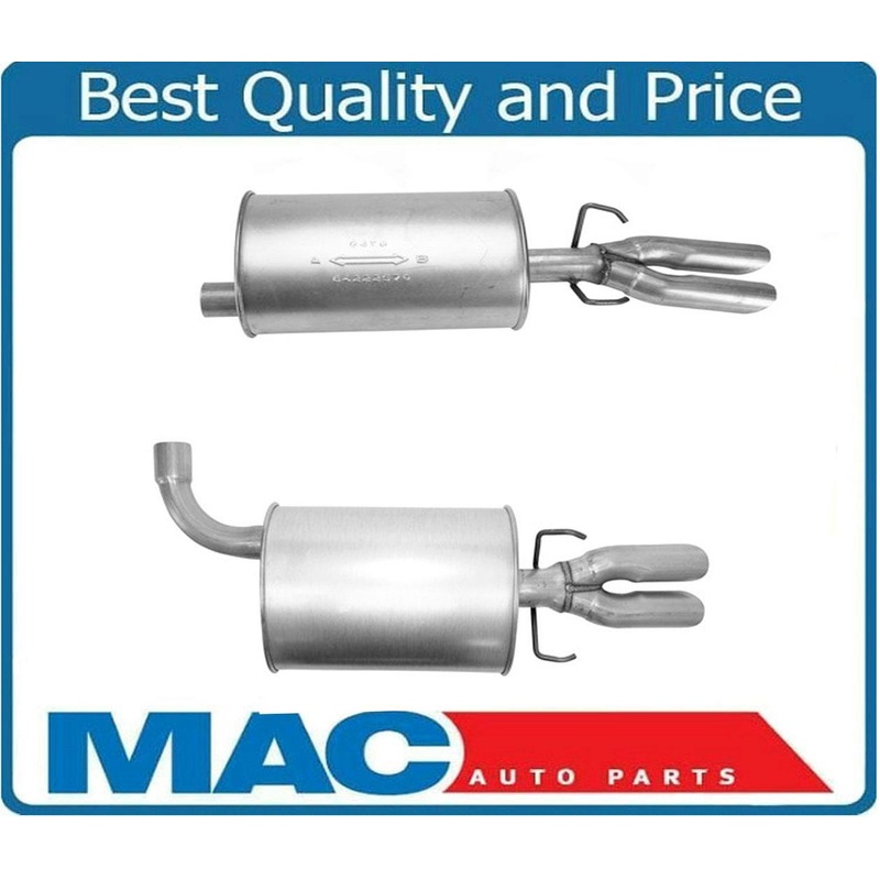 Fits 1995-1999 Chevrolet Monte Carlo & Lumina Left & Right Dual Exhaust Muffler