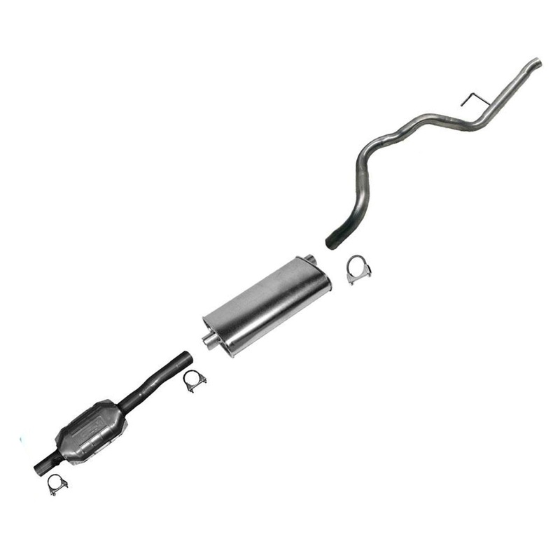 Fits 2001 Grand Cherokee Muffler 34 1/8 Inch Converter Exhaust System 4.0L 4.7L