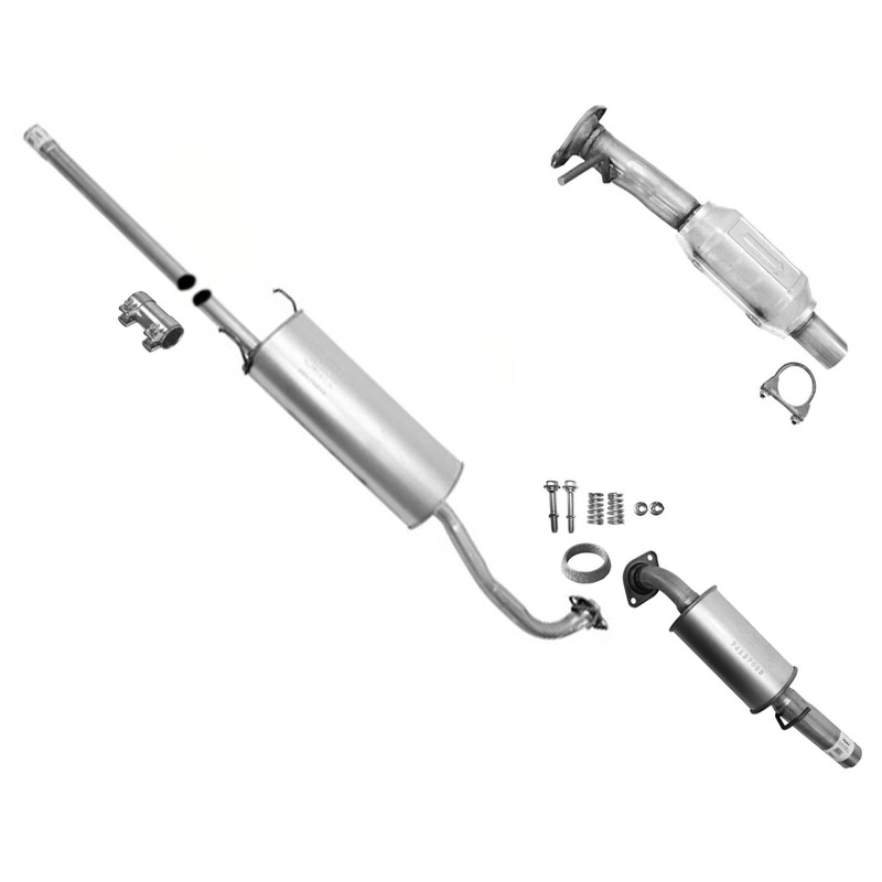 Fits 2004-2006 Lexus RX330 Rear Converter Exhaust System Pipe Muffler Assembly