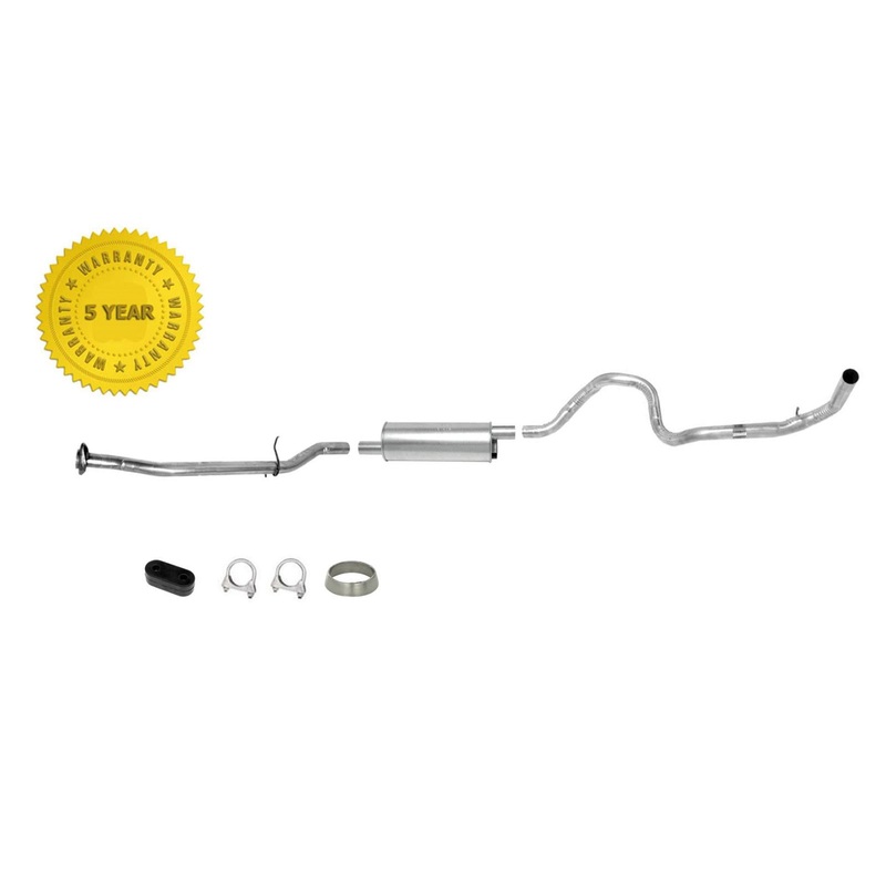 For 1990-1992 4.0L Ranger With 125 Inch Wheel Base Muffler Exhaust System