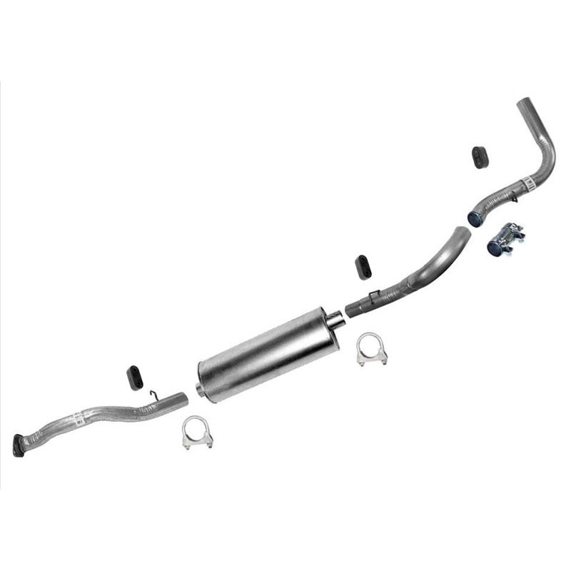 For 1994 1995 Chevrolet Suburban 5.7L Muffler Tail Pipe Clamps Exhaust System