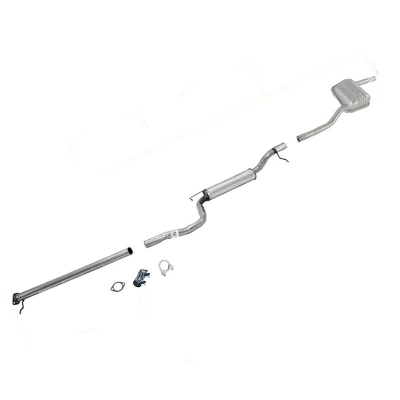 For 2000 2002 2004 Ford Focus 2.0L SOHC Sedan Resonator Muffler Exhaust System