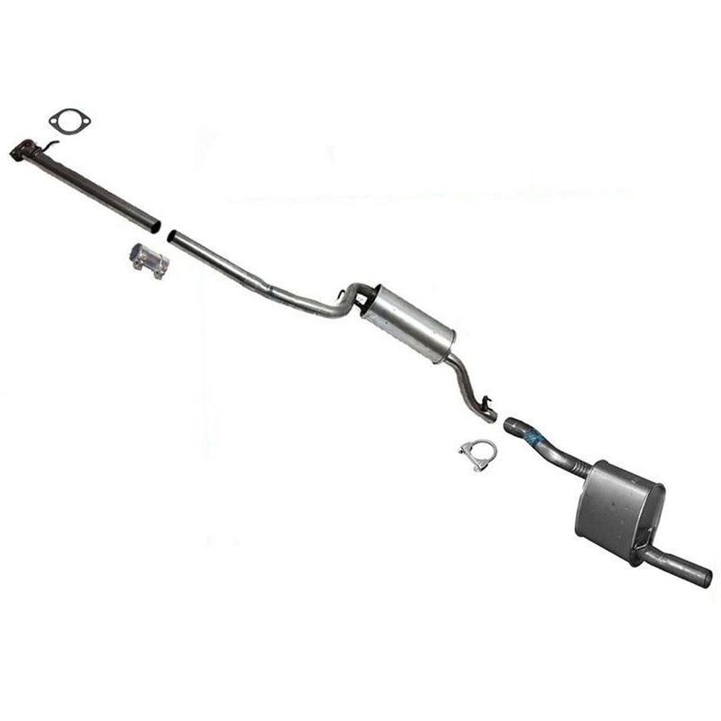 For Ford Focus 2000-2004 ZX3 ZX5 Hatchback Resonator Muffler Exhaust System