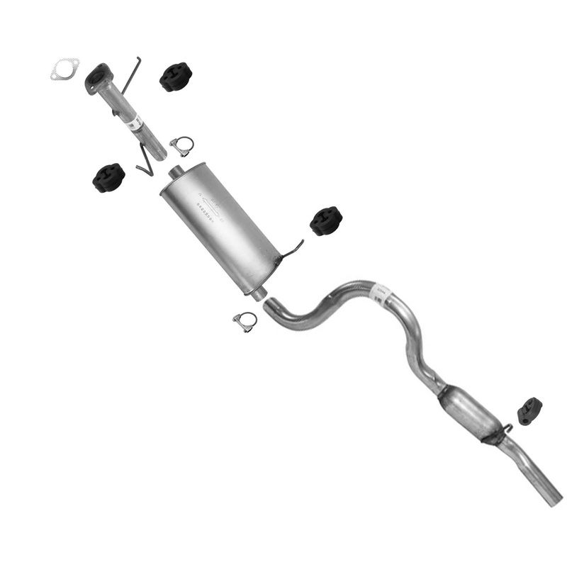 Frt Pipe Muffler Exhaust Pipe System for Chevrolet Tracker 2.0L 4 Doors 99-2003