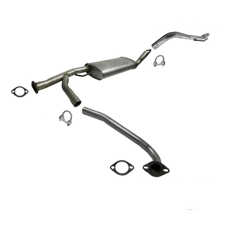 Middle Muffler Tail Pipe W/ Gaskets For Nissan Pathfinder 4.0L 2005 2006 2012