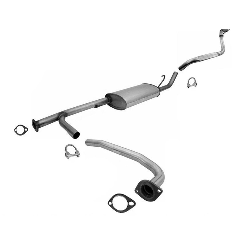 Middle Muffler & Tail Pipe with Gaskets For Nissan Pathfinder 4.0L 2005 11 2012