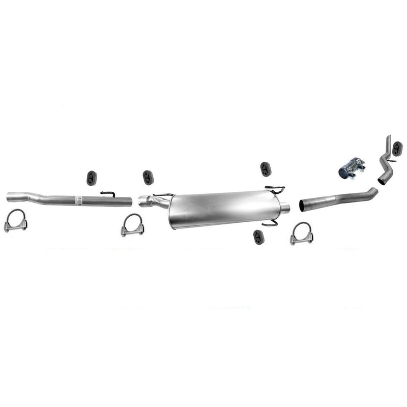 Muffler Exhaust System For Dodge Ram 2500 5.7L 2003-2009 160.5 Inch Wheel Base