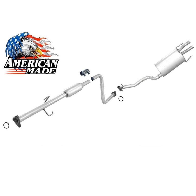 New Exhaust System Muffler MADE IN USA for Honda Accord EX 2.2L 2 & 4 Door 90-91